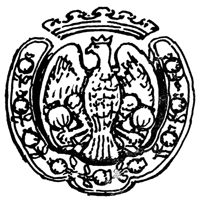 Variación del escudo de armas.