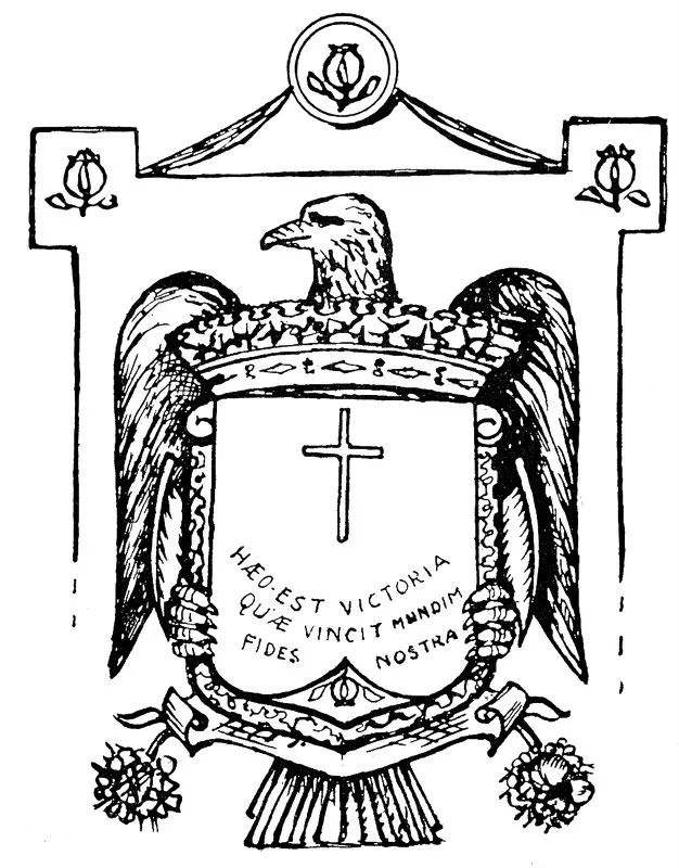 Variación del escudo de armas.