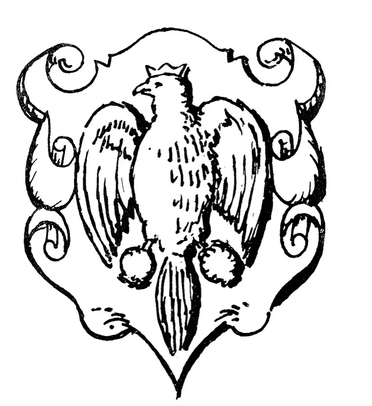 Variación del escudo de armas.