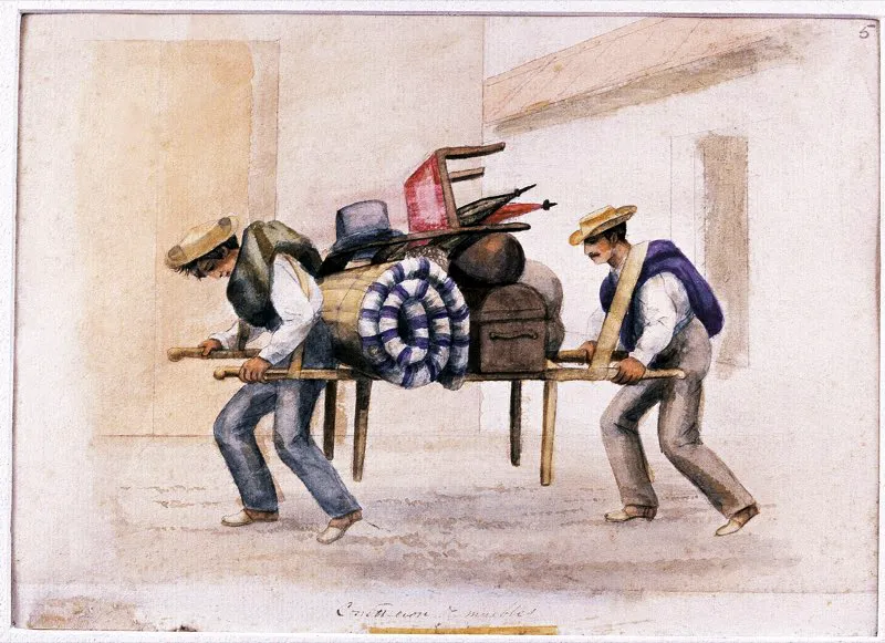 Conducción de muebles. Obra de Ramón Torres Méndez.