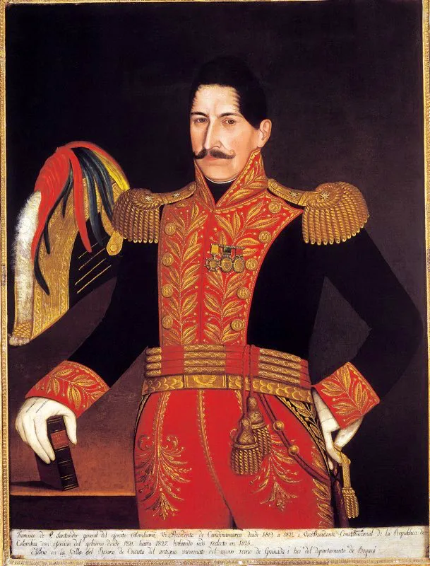 Francisco de Paula Santander impuls en 1826 un plan de estudios tendiente a unificar el sistema educativo del pas. Aos atrs haba expedido un decreto que creaba la Escuela Normal de Bogot, y en 1825, siendo vicepresidente, implant en la universidad el estudio de las teoras del filsofo ingls Jeremy Bentham. 