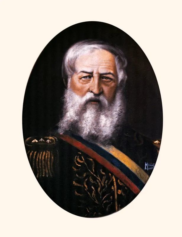 Bajo el gobierno de José Hilario López, 1849-1853, se efectuaron grandes reformas de tipo radical. Fueron abolidos los resguardos indígenas de la sabana de Bogotá, se decretó la libertad de los esclavos y la libertad absoluta de prensa —que no era muy del agrado del presidente—, el libre comercio, la expulsión de los jesuitas, el fomento de las sociedades democráticas, que le dieron un tinte socialista y le ganaron, por parte de la opinión europea, el mote de “gobierno rojo”, aunque estaba lejos de serlo. Sufrió una feroz oposición por parte del recién fundado Partido Conservador, que en 1851 se levantó en armas para derrocar el gobierno liberal de José Hilario López, que derrotó sin dificultad a los rebeldes, cuyo jefe principal, el doctor Mariano Ospina Rodríguez, fue apresado en Cartagena y expulsado del país después de unos meses de encierro en las mazmorras de Bocachica. José Hilario López, miniatura de Víctor Moscoso. Colección de la Biblioteca Luis Ángel Arango, Bogotá.