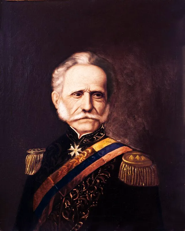 Tomás Cipriano de Mosquera, tres veces presidente de la república, quien en su segundo mandato (1861-1863) convirtió a Bogotá en Distrito Federal.