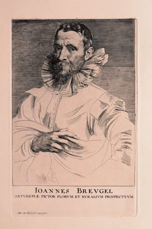 Anton van Dyck (inventó y grabó) / Chalcograpie du Louvre (imprimió) / Ioannes Breugel / Siglo xvii / Grabado en metal / 45,5 x 31,4 cm