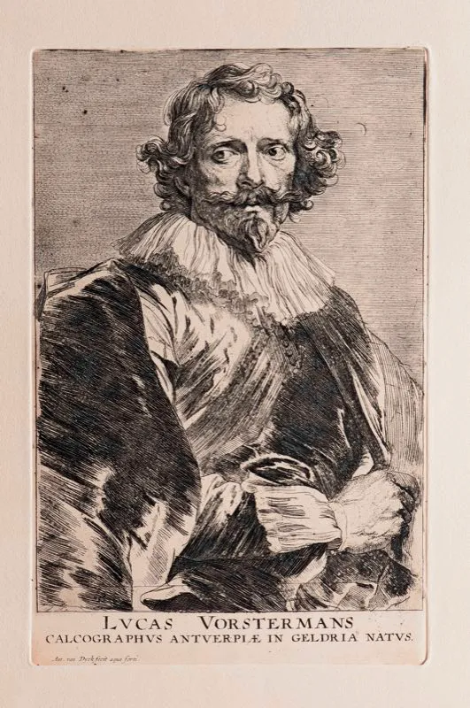Anton van Dyck (inventó y grabó) / Chalcograpie du Louvre (imprimió) / Lucas Vorstermans / Siglo xvii / Grabado en metal / 45,5 x 31,4 cm