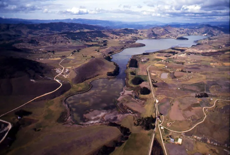 Laguna de Suesca, Cundinamarca.