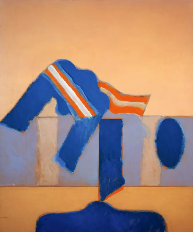 Equilibrio estático / 1975 / Acrílico sobre tela / 170 x 200 cm / (detalle)
