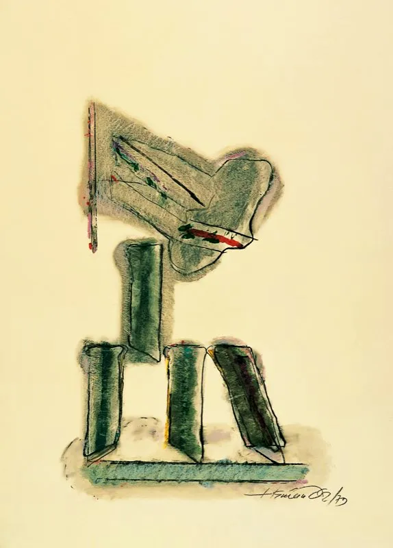 1972 / Mixta sobre papel / 70 x 50 cm 