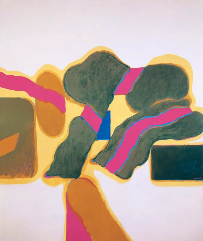 Fugitivo n.o 2 / 1972 / Acrílico sobre tela / 200 x 170 cm