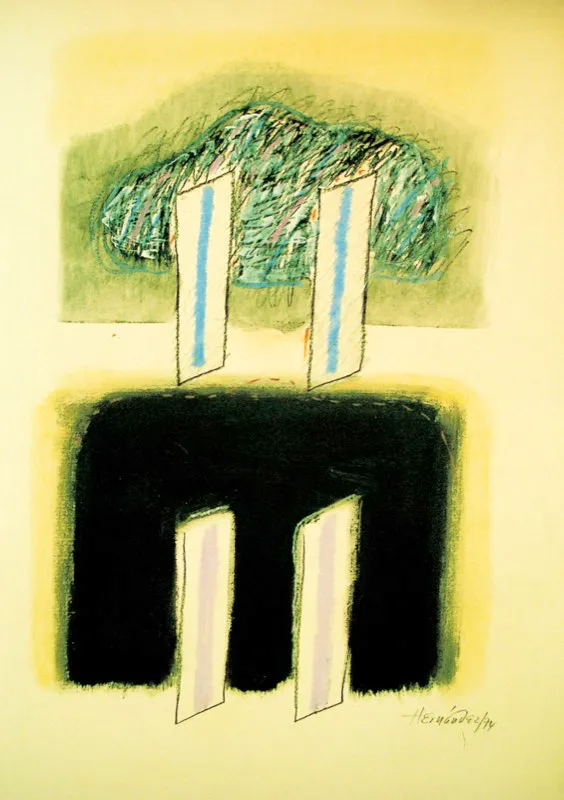 1974 / Mixta sobre papel / 70 x 50 cm 