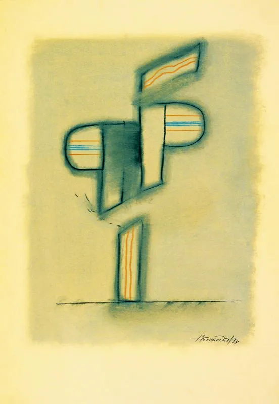 1974 / Mixta sobre papel / 70 x 50 cm 