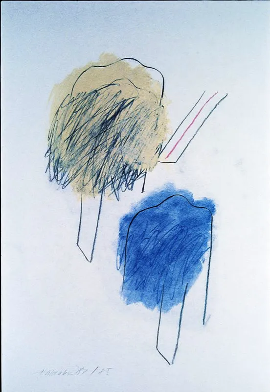 1985 / Mixta sobre papel / 50 x 70 cm