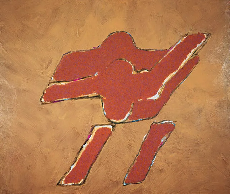 Signo rapto / 2007 / Técnica mixta / 135 x 152 cm