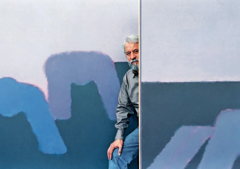 Manuel Hernández en su estudio