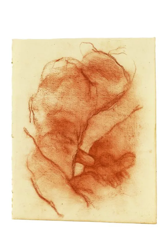 Sanguina sobre papel / 28 cm x 22 cm 