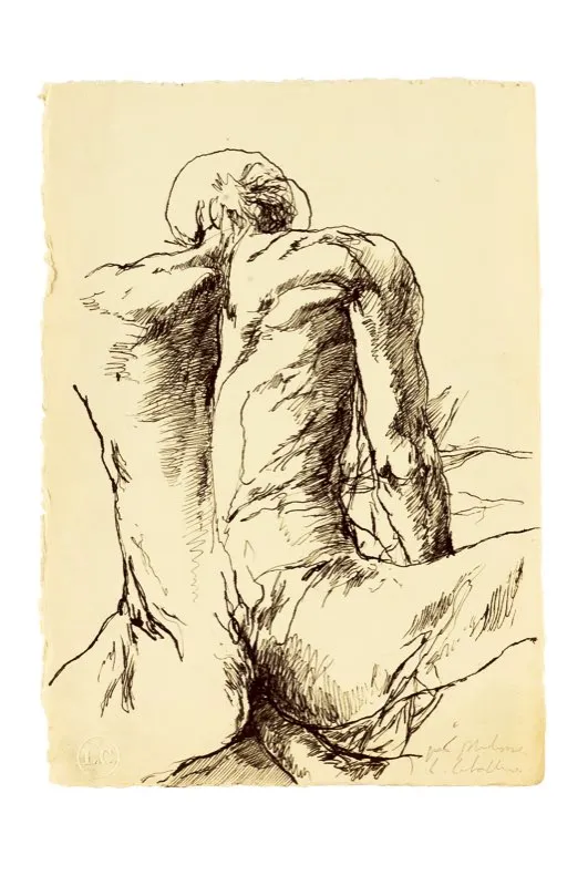 Tinta sobre papel / 33 cm x 23 cm 