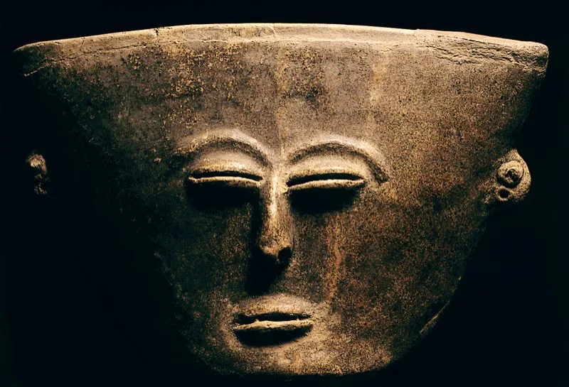 Detalle de urna funeraria prehispánica. Tamalameque, Cesar. José Fernando Machado