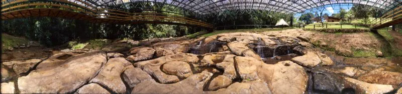 Fuente de Lavapatas, asombroso conjunto de esculturas y obras hidráulicas talladas en una gran playa rocosa de la quebrada del mismo nombre, en el Parque Arqueológico de San Agustín. Descubierta en 1937 bajo una capa de tierra vegetal de un metro de espesor, tiene más de 30 relieves tridimensionales, de los cuales 22 representan serpientes y monos-serpientes. El sitio entero está dedicado al agua y a la fertilidad.