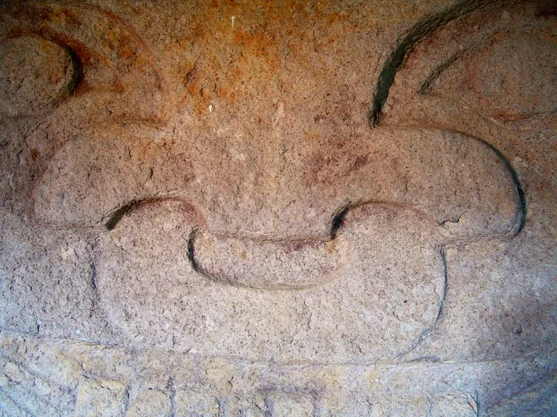 Nariz en el arte del Macizo Colombiano.
