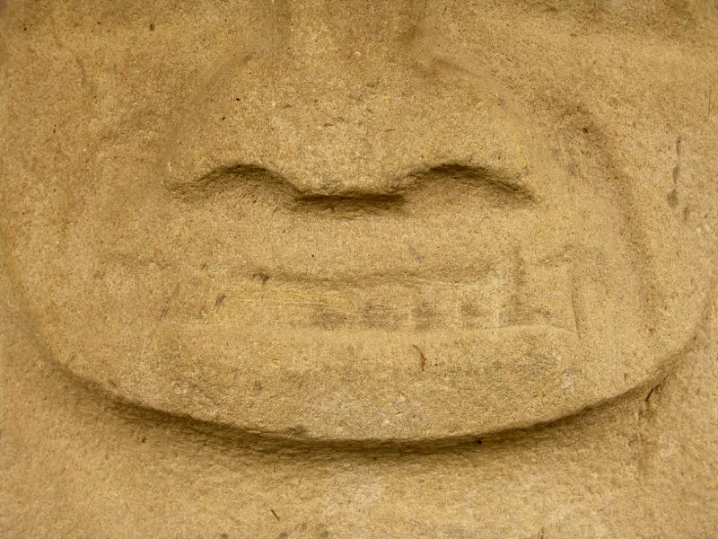 Nariz en el arte del Macizo Colombiano.