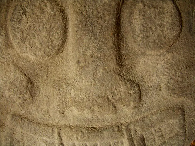 Nariz en el arte del Macizo Colombiano.