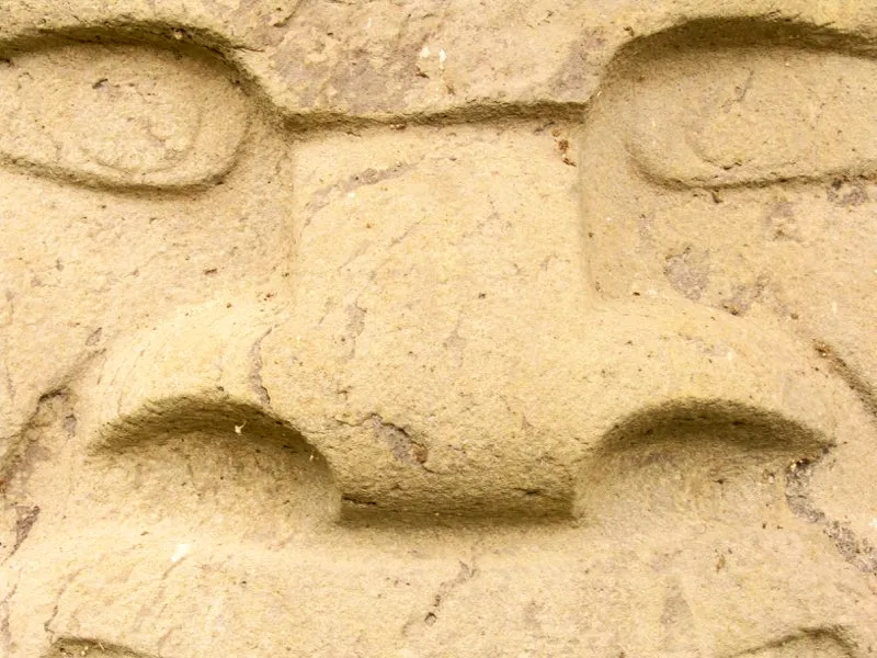 Nariz en el arte del Macizo Colombiano.