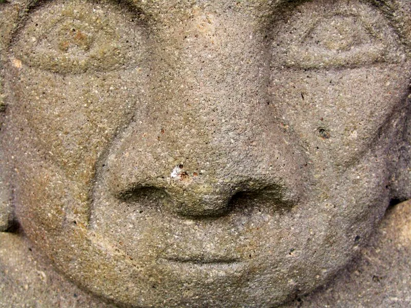 Nariz en el arte del Macizo Colombiano.