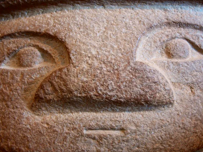 Nariz en el arte del Macizo Colombiano.