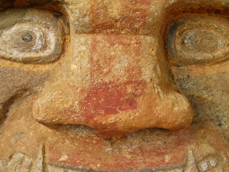 Nariz en el arte del Macizo Colombiano.