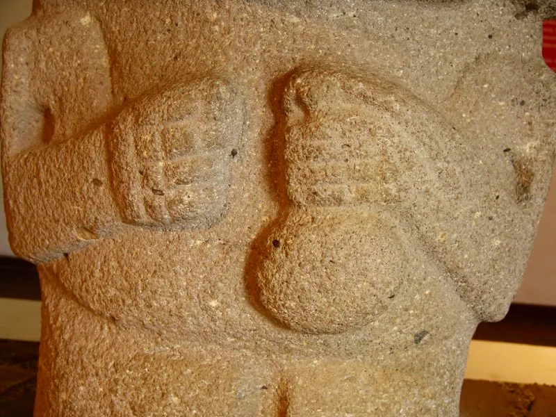 Manos en al arte del Macizo Colombiano.
