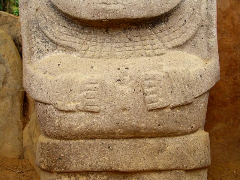 Manos en al arte del Macizo Colombiano.