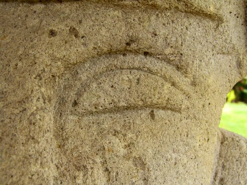 Muestra de la extraordinaria diversidad de formas y diseños de los ojos de la estatuaria.
