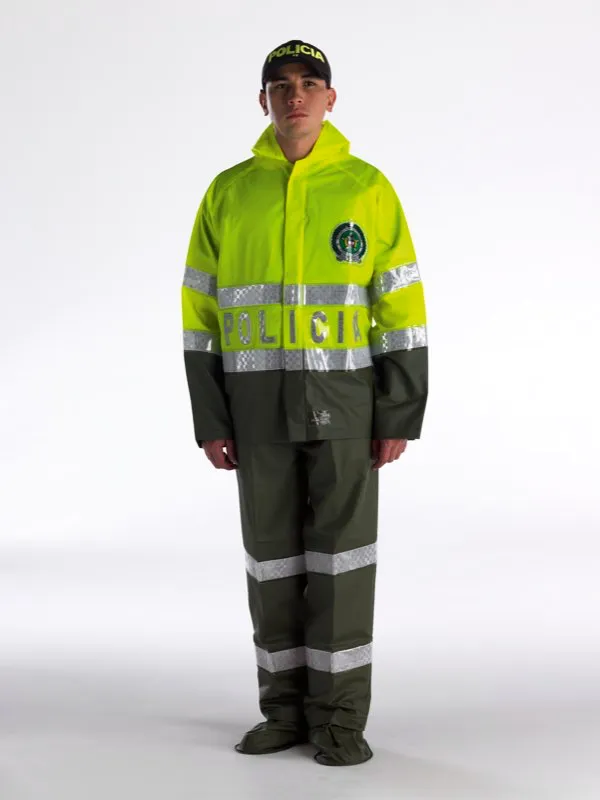 Impermeable motorizado.