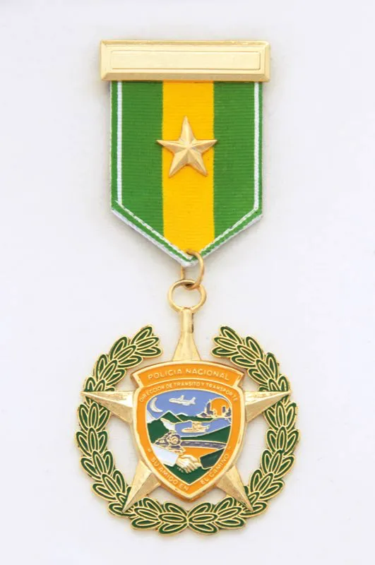 Medalla Dirección de Tránsito y Transporte Coronel José Aristides Puentes Blanco.