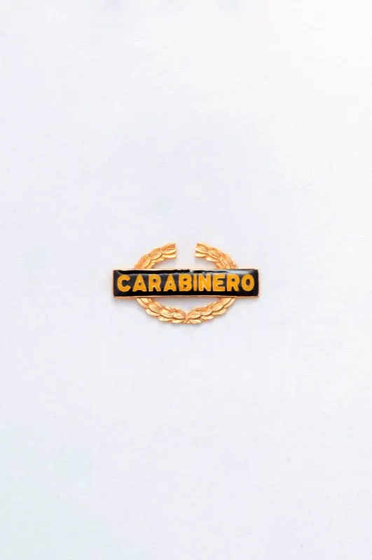 Distintivo Curso de Carabineros. 
