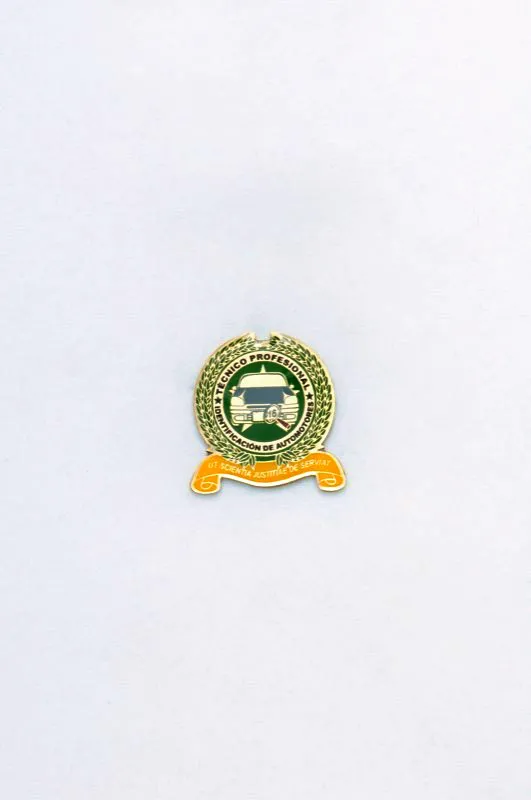 Distintivo Tcnico Profesional en Automotores. 