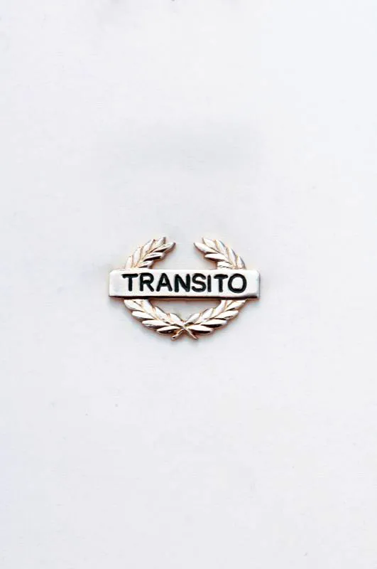 Distintivo Curso de Trnsito. 