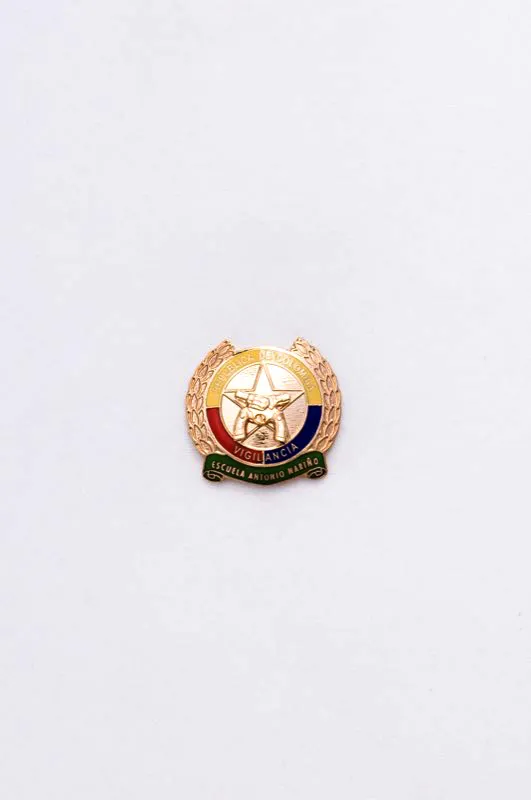 Distintivo de la Escuela de Polica Antonio Nario. 