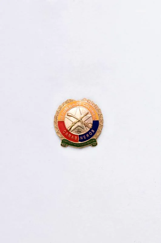 Distintivo Escuela Nacional de Carabineros. 