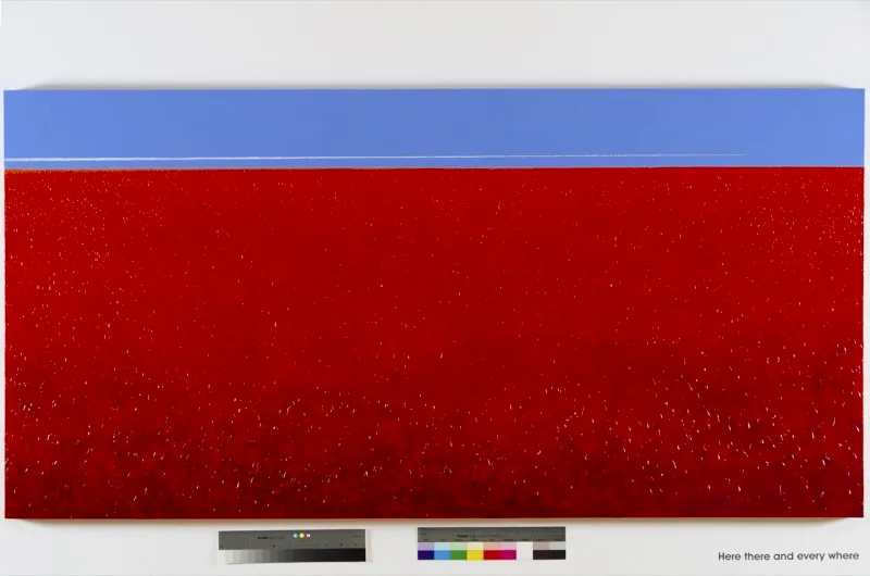 Here, there and everywhere | Acrílico sobre tela | 100 cm x 200 cm | 2011