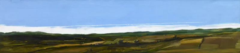 Ordinary world | 17,2 cm x 71,2 cm | Óleo sobre madera | 2009