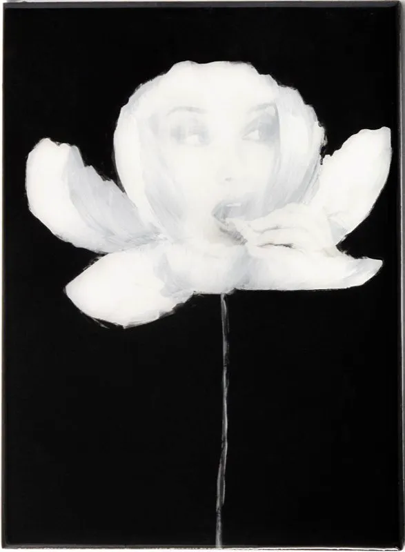 De la serie Deseo | Acrílico sobre papel de revista | 38,5 cm x 27,5 cm | 2006-2010