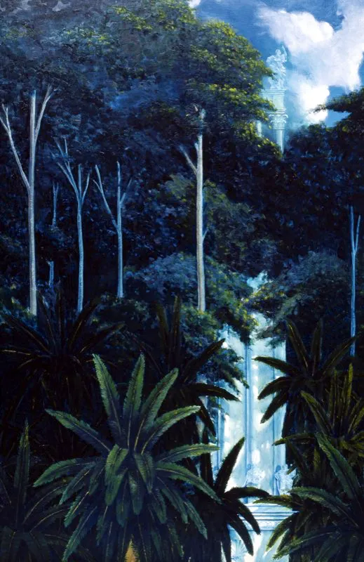 Casa de campo | Óleo sobre tela | 170 cm x 110 cm | 1988