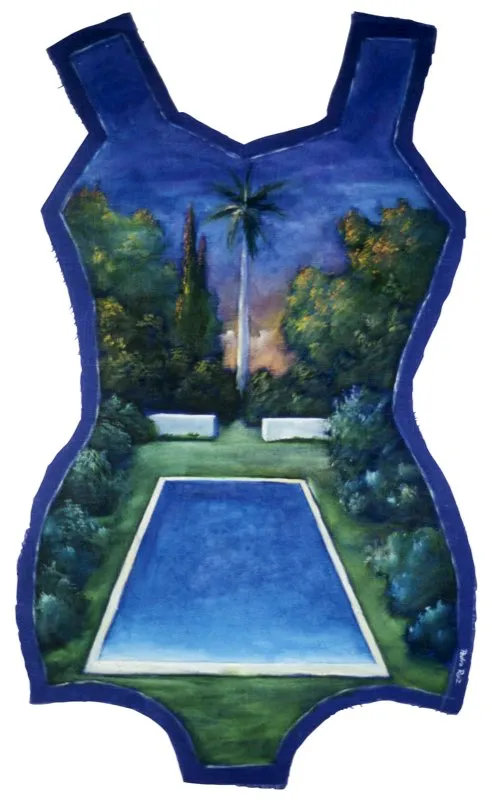 Traje de verano | Óleo sobre tela | 84 cm x 5 0 cm | 1999
