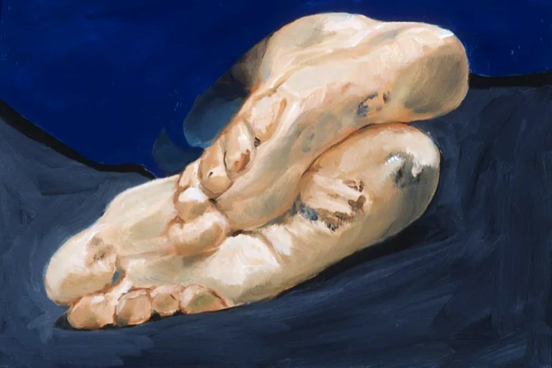 Serie Hi 8 Bogot | leo sobre madera | 20 cm x 30 cm | 2001 