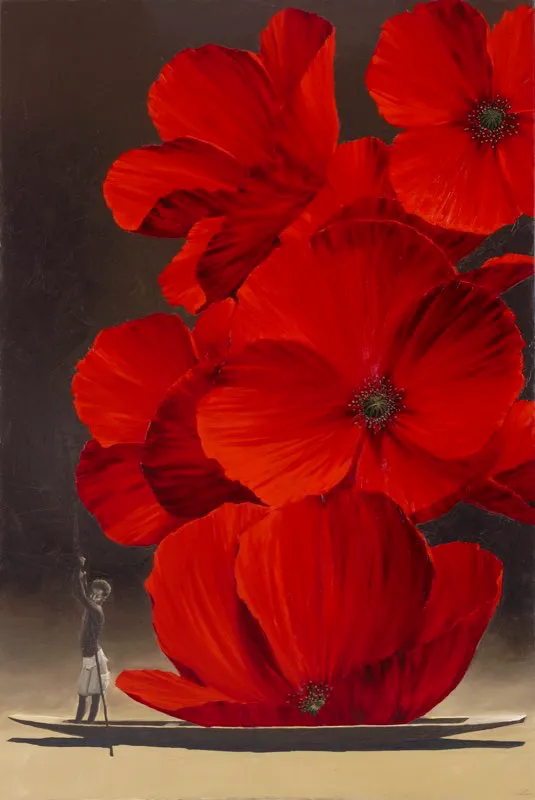 Desplazamiento n.° 118 | Óleo sobre tela | 150 cm x 100 cm | 2009
