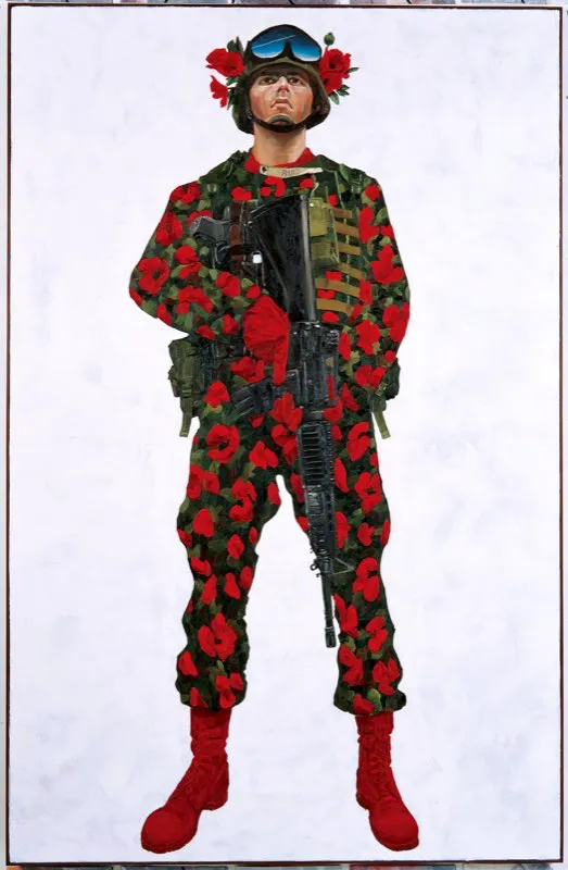 These boots are made for walking | Óleo sobre tela | 171 cm x 111 cm | 2007