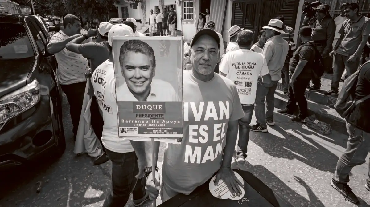 Elegido como candidato presidencial por el Centro Democrático el 10 de diciembre de 2017, Duque desarrolló una intensa campaña electoral por todas las regiones del país.