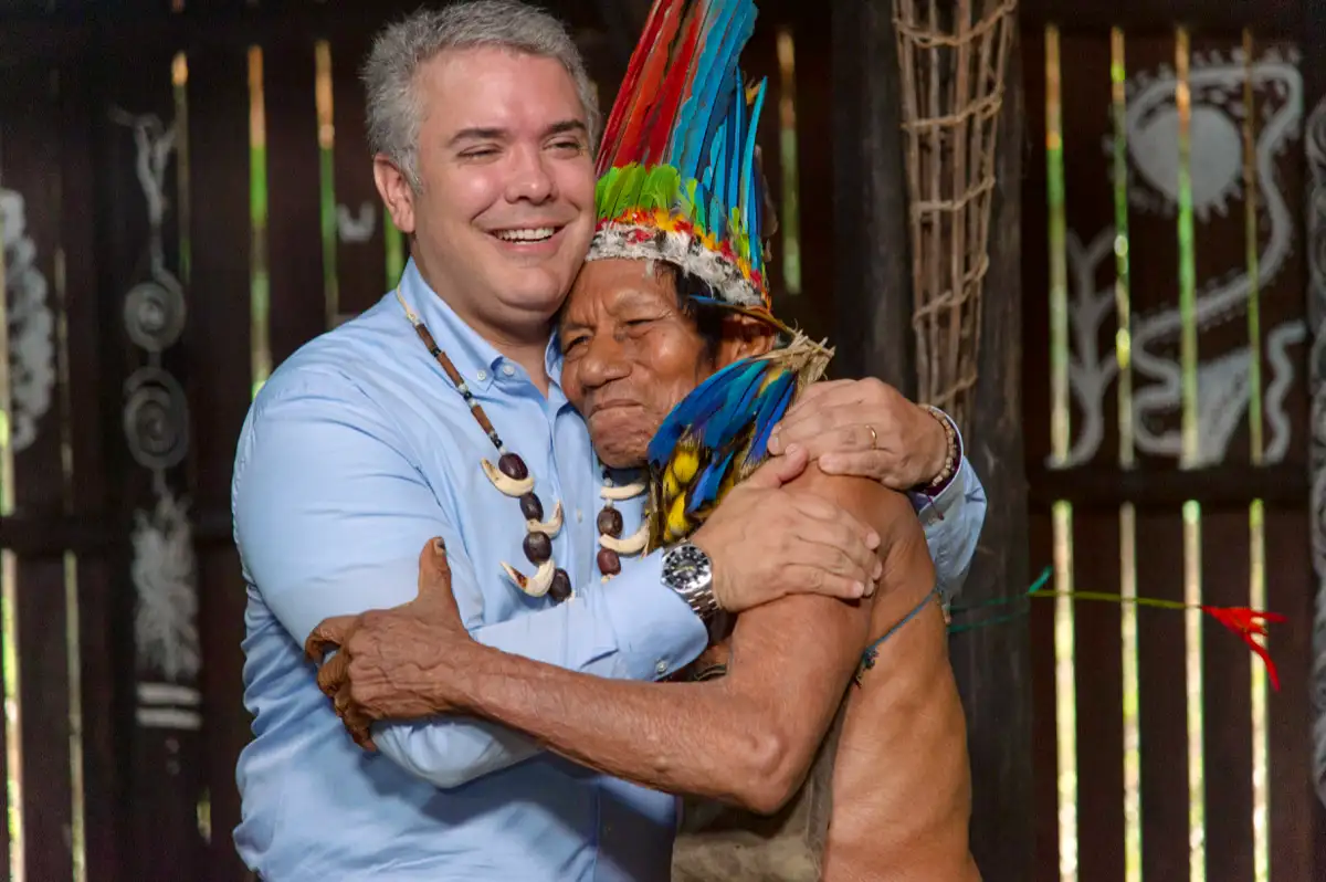 Encuentro con comunidades ancestrales. Maloka, Universidad Nacional. Leticia, Amazonas, 6 de septiembre de 2019.
