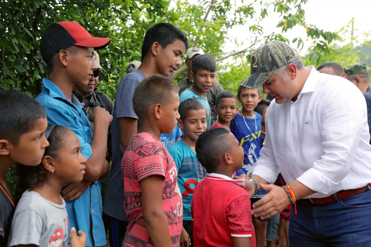 Saludo a la comunidad de Guáimaro, Antioquia. 20 de enero de 2020.